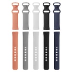 5x Large Replacement Silicone Sport Wristband Arm Bracelet for Fitbit Versa 3
