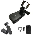 Backpack Clip Clamp Mount Holder For Dji Osmo Pocket Gimbal Acce Adapter +