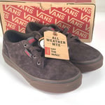 Vans Kids Winston Trainers Shoes MTE Demitasse/Pewter Brown Children's UK 12.5