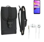 For Lenovo K14 Plus + EARPHONES Belt bag outdoor pouch Holster case protection s