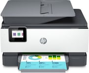 Imprimante tout-en-un HP OfficeJet Pro 9012e Jet d'encre couleur Copie Gris et blanc 6 mois d' Instant ink inclus avec HP+