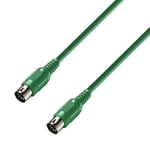 MIDI Cable 1.5m Green