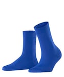 FALKE Women's Cotton Touch W SO Thin Plain 1 Pair Socks, Blue (Imperial 6065) new - eco-friendly, 2.5-5