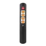 Yinuoday Learning Remote Control with 6 Big Buttons,6 Keys Universal Remote Control for TV STB DVD DVB HIFI VCR