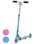 Osprey Kids Scooter | 2 Wheeled Folding Kick Scooter for Children Boys Girls with Adjustable Bar, Rear Brake and ABEC 5 Bearings, Multiple Colours