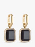 Astley Clarke Ottima Onyx & White Sapphire Drop Earrings, Gold/Black