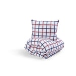 Lord Nelson Victory Ruta Percale Vit 150x210