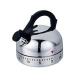 XII Teapot Kjøkkentimer KXD0006 - Unisex - Kvarts urverk - Stainless Steel