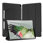 Google Pixel Tablet - DUX DUCIS Domo Series Tri-Fold Smart cover - Sort