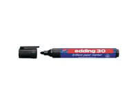 Permanent Marker Edding 30, Rund, 2 Mm, Sort