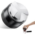 NEUTYPECHIC Distributeur de Café 51mm, Espresso Tamper, Accessoires Barista, Outil Barista pour Sage Barista Pro, Sage Barista Express, De'Longhi (51mm-ABS)