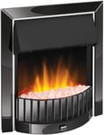 Dimplex Delius Wall Electric Fire 2Kw Fan Heater Flame Effect  Remote Black