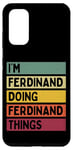 Galaxy S20 I'm Ferdinand Doing Ferdinand Things Funny Personalized Case