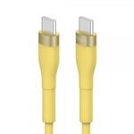 Ringke Fast Charging Pastel Cable USB-C till USB-C 2 m Gul