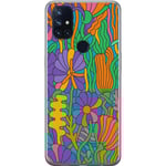 OnePlus Nord N10 5G Genomskinligt Skal Color Pop