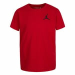 Børne Kortærmet T-shirt Nike Jordan Jumpamn Air EMB Rød 3 år