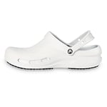 Crocs Femme Bistro Shoes, White, 45/46 EU