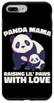 iPhone 7 Plus/8 Plus Panda Mama Raising Lil Paws With Love Cute Mom Bear And Cub Case