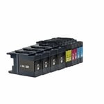 10 Ink Cartridge Compatible With Brother MFC-J5910DW J6510DW J6710DW LC-1280