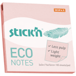 Notisblock ECO 76x76 100 Blad Rosa
