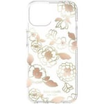 Kate Spade KSNY Protective Hardshell - iPhone 14 Plus Gold Floral