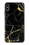 Gold Marble Graphic Printed Case Cover For iPhone XS Max