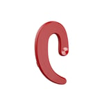Fashion Bluetooth Earphone, Wireless Bluetooth Headphone, Bone Conduction Painless Hanging Ear Mini Sports Wireless Bluetooth Headset, with Mic, for Gym Office (Color : Red)