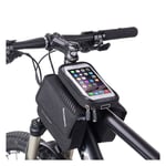 ROCKBROS bicycle bike bag with touch screen view