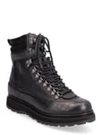 Slfriver Hiking Mix Boot B Shoes Boots Ankle Laced Svart Selected Femme