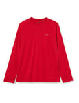 Jack Wolfskin Crosstrail Long Sleeve Shirt Men's Long Sleeve Shirt  - Red Lacquer, 7