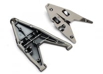 Traxxas 8532X Bärarm Nedre Höger Fram Svart krom (2)  UDR
