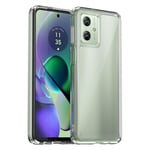 tectTech Motorola Moto G54 Crystal Hybrid-skal, transparent