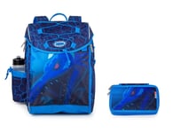 JEVA - Schoolbag (21 + 11 L) & Pencil Case TwoZip - Intermediate - Dragon