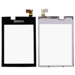 Black Touch Screen Digitizer Lens Glass Replacement Part For Nokia Asha 300 N300