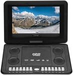 Vipxyc 10.1 inch DVD Player 800 * 480 Resolution 270 degree rotation 16:9 LCD Screen HD TV Portable DVD Player(UK PLUG)