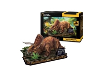 CubicFun Triceratops, 44 styck, Djur, 8 År