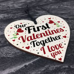 First Valentines Gift For Boyfriend Girlfriend 1st Valentines Card For Him Her