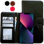 Enkel Elegans för iPhone 13 - Plånboksfodral! Vit