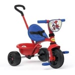 SMOBY Smoby - Be Fun Trehjuling Spidey Skalbar Från 15 Månader Till 3 År Föräldrakäpp Justerbar Lägen Säkerhetsbälte