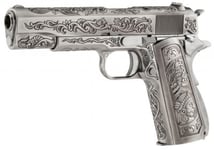 WE Airsoft 1911 Chrome - Etched Special Edition GBB