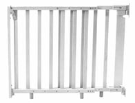 roba Barrière de Sécurité Bébé ou Animaux - Extensible de 79 à 118 cm - Sans Perçage - pour Porte et Escalier - Blanc