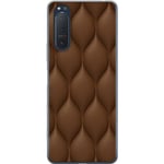 Sony Xperia 5 II Genomskinligt Skal Cocoa Scales