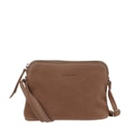 Ulrika Design Skinnväska Mocca halvmåne från Italien Beige