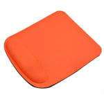 Benoon Anti-Slip Solid Color Mouse Mat With Soft Wrist Rest Support, Universal Thicken Mousepad Computer Accessories Suitaful For Games Office Working Orange