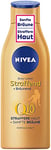NIVEA Lotion corporelle raffermissante et bronzante Q10, soin pour un bronzage doux avec parfum d'été frais, soin de la peau pour une peau plus ferme en seulement 10 jours (200 ml)