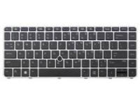 HP - Erstatningstastatur for bærbar PC - Tysk - for EliteBook 745 G3 Notebook, 745 G4 Notebook, 840 G4 Notebook, 840r G4 Notebook