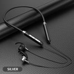 Bluetooth 5.4-hörlurar, nackband, trådlöst headset för sport, vattentäta Blueototh-hörlurar, brusreducerande, stereo, in-ear-hörlurar med mikrofon