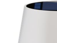 Trådlös Led-Bordslampa Med Solcell, Vit