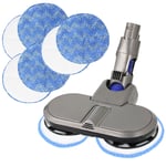 Hard Floor Polisher Scrubbing Cleaning Tool for DYSON DC59 Vacuum + 8 Pads