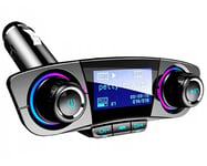 8in1 Enhet - FM-sändare, Bluetooth 5.0, USB, AUX